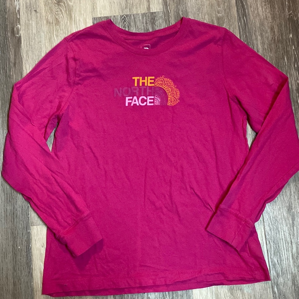 The North Face Pink Long Sleeve Tee